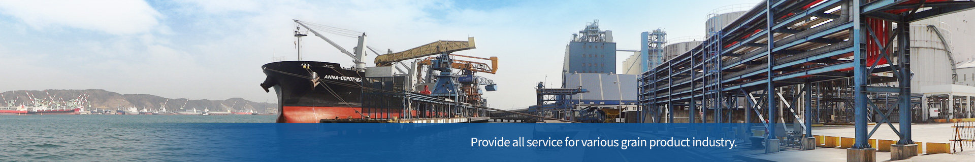 Provide all service for various grain product industry.